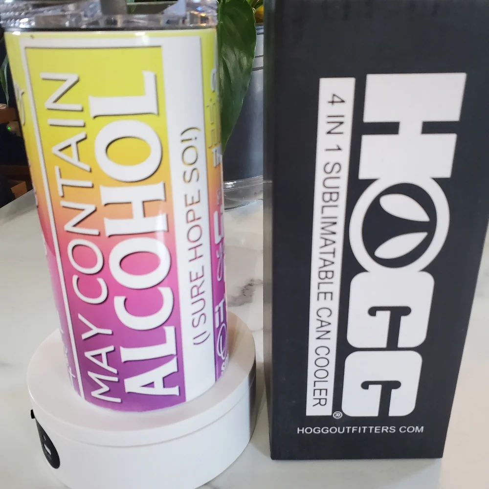 Funny Drinking Quotes 4 in 1 Can Cooler 14oz Tumbler 🎉sale